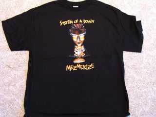 System Of A Down Mezmerize Tour T - Shirt Medium