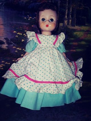 Vintage Madame Alexander - Kins Dolls Little Lady Wendy Face Bkw 1960 8 "