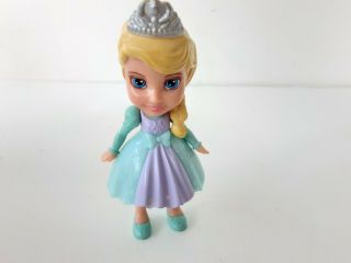 Disney Princess Collector Mini Toddler Doll Posable Figure Frozen Elsa