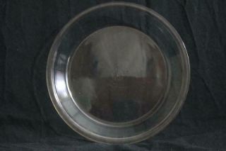Vintage Pyrex Pie Plate Pan Clear Glass 9 Inch 209 Ovenware Made In Usa