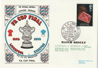 20 May 1989 Liverpool V Everton Fa Cup Final Dawn Football Cover