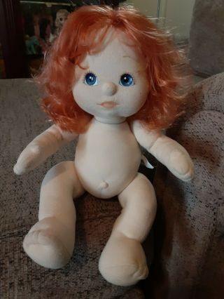 Vintage 1985 My Child Doll Red Hair Blue Eyes Mattel