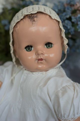22 " Vintage Arranbee R & B Little Angel Baby Doll,  Hard Plastic Head/vinyl Limbs