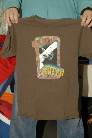 Eric Clapton 2006 07 Slowhand Tour T Shirt Small Near Cream Derek Dominoes