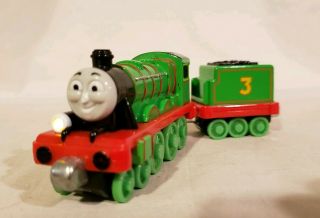 Thomas Take Along N Play Die Cast Henry Train Learning Curve Light & Sounds