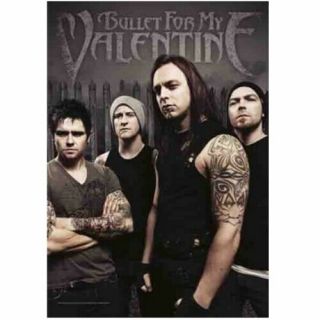 Bullet For My Valentine Textile Poster Fabric Flag