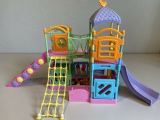 2001 Barbie Kelly Playland Playground Jungle Gym Playset Mattel Pre - Owned