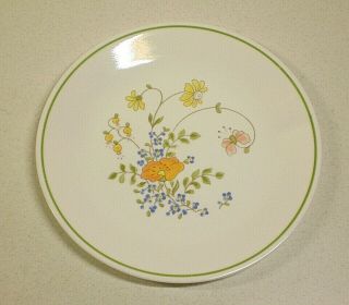 Set Of 5 Corelle - Wildflower - Luncheon Dessert Salad Plates - 8.  5 "