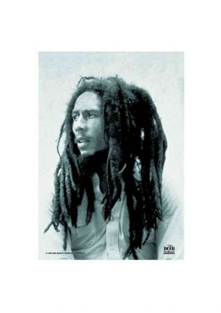 Bob Marley Dreads Textile Poster Fabric Flag