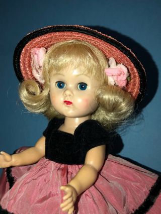 Vintage Vogue Ginny Doll in her Medford Tagged Candy Dandy Dress 2