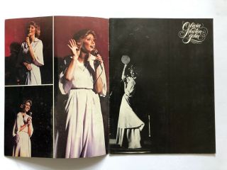 Olivia Newton - John 1976 Clearly Love Tour Concert Program Book / Nmt 2