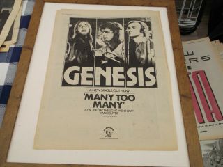 Genesis X 4 Bundle Of Posters For Framing