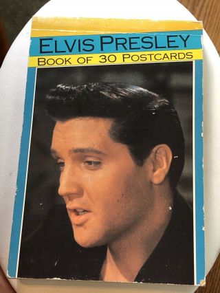 Vintage Elvis Presley Book Of 30 Postcards