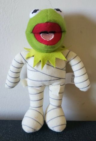 Kermit The Frog Mummy 8 " Plush Toy Muppet Halloween Disney Just Play Henson