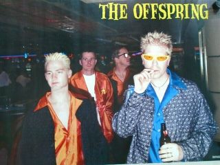 The Offspring - Poster " 1997 " Group / Exc.  Cond.  / 22 X 34 " 6168