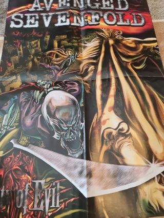 Avenged Sevenfold Metal Hammer Poster 42x59cm City Of Evil / Hail To The King