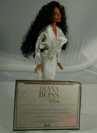 2003 Mattel Diana Ross Barbie Doll Designed By Bob Mackie Limited Edition