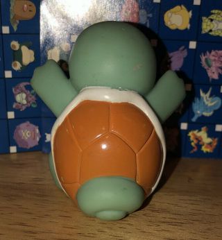 Vintage 1999 Nintendo Pokemon Burger King Squirtel Rubber Figure Toy Figure 2 
