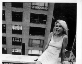 Blondie Debbie Harry Poster Page.  1977 York City.  Qzp8