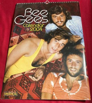 Bee Gees 2003 Calendar 12 Lge Pictures Maurice Barry Robin Each Month