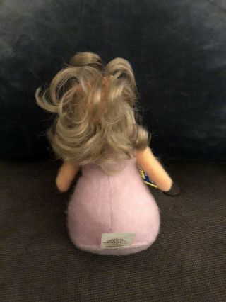 Miss Piggy Bean Bag Plush Muppets Fisher Price 7 inch 867 With Tag 3