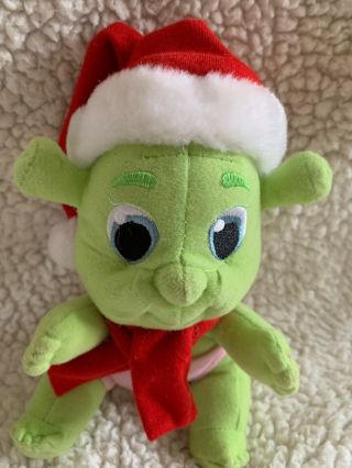 Shrek The Third Christmas Ogre Baby Plush Stuffed Babies 6 " 2007
