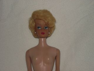 Vintage Barbie Doll,  True Side Part Bubble Cut Barbie