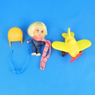 Vintage Liddle Kiddles WINDY FLIDDLE Doll Set Nearly Complete Mattel 1960s CUTE 2
