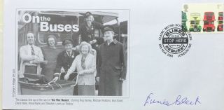 Eunice Black,  Actress,  " On The Buses " Signed 15.  5.  2001 Commemorative Cover