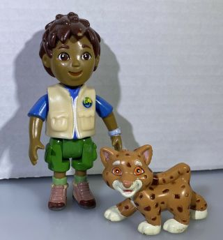 Dora The Explorer Go Diego Go Figure Animal Rescue Toy Jaguar