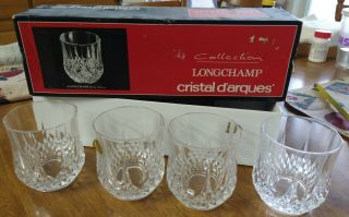 Double Old Fashioned Glasses Longchamp By Cristal D 
