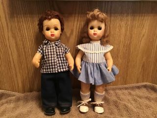 1950’s Tiny Terri Lee And Tiny Jerri Lee.  Vintage Dolls With Clothes