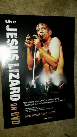 The - Jesus - Lizard - Bad - Brains - Live - 1 Poster - 2 Sided - 11x17inches - Nmint