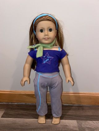 American Girl Doll Mia St.  Clair With Extra Outfit
