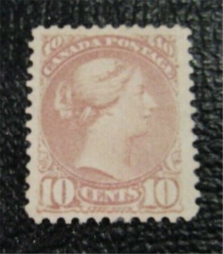 Nystamps Canada Stamp 40 Og H Un$1700 Vf