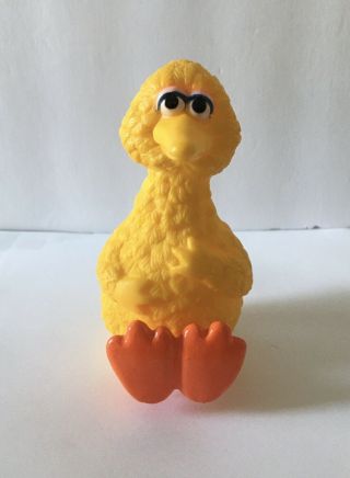 Vintage Sesame Street Muppets Inc.  Big Bird Plastic Toy Rare Playskool 1979 Vtg