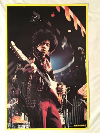Jimi Hendrix Experience 1979 Poster Posterel Holland Marquee Club London 1967