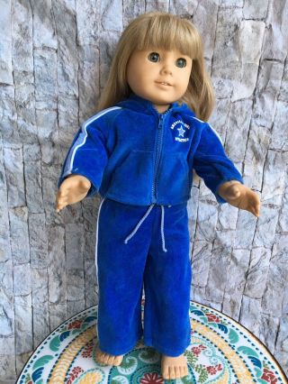 Pleasant Company American Girl Kirsten 18 " Doll Ag Track Suit