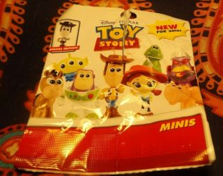Disney Pixar Ser 1 Toy Story & Toy Story 4 Minis Loose Figure W/ Open Blind Bag