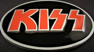 Kiss Belt Buckle Rock Band Gene Simmons Ace Frehley Paul Stanley Peter Criss