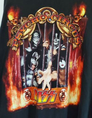 Kiss Psycho Circus Tour Xl Tshirt 1998