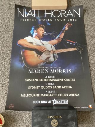 Niall Horan 2018 Flicker World Tour Poster Rare Memorabilia