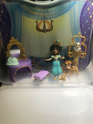 Disney Princess Little Kingdom Jasmines Golden Vanity Playset Storage Case