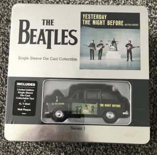 The Beatles Single Sleeve Die Cast Collectible Tin