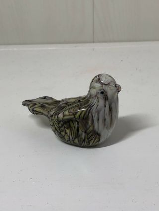 Vintage Murano Glass Art Glass Bird Ornament Paperweight
