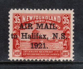 Newfoundland C3h Very Fine Gum Hinged With Certificate