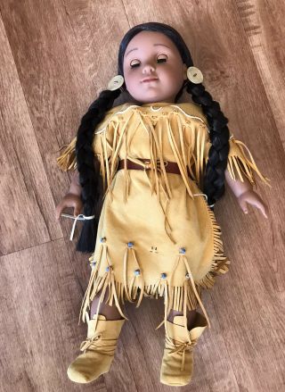 Pleasant Company Kaya Native American Girl Doll Braids