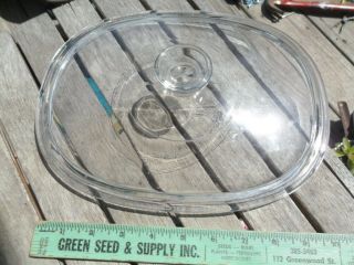 Pyrex Corning Ware Replacement Glass Lid Dc 1 1/2 C Oval Casserole