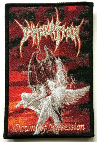 Immolation - Dawn Of Possession - Woven Patch Death Metal Rare Aufnäher écusson