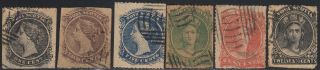Nova Scotia 1860 Cents Issue Rare Set.  Spiro Forgery,  Counterfeit,  Fake.